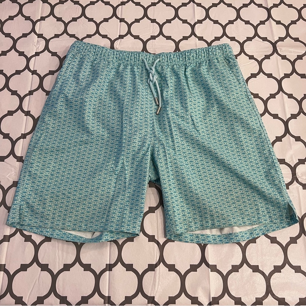 Peter Millar Seaside Collection Shorts Men’s Large Crab All Over Print Lined